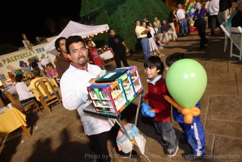 Familias en el festival